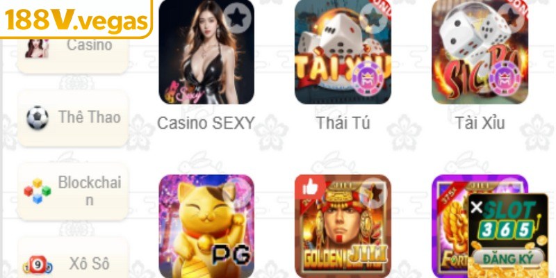 188V tạo điều kiện bạn thỏa sức khám phá nhiều sản phẩm cá cược đa dạng
