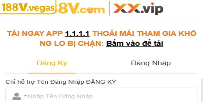 Hướng dẫn đăng ký 188V chi tiết đơn giản