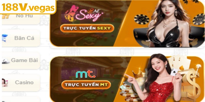 Live Casino 188V là sân chơi trực tuyến được săn đón nhiều bởi game thủ đỏ đen