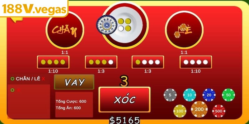 Các loại cửa cược cực phổ biến trong xóc đĩa